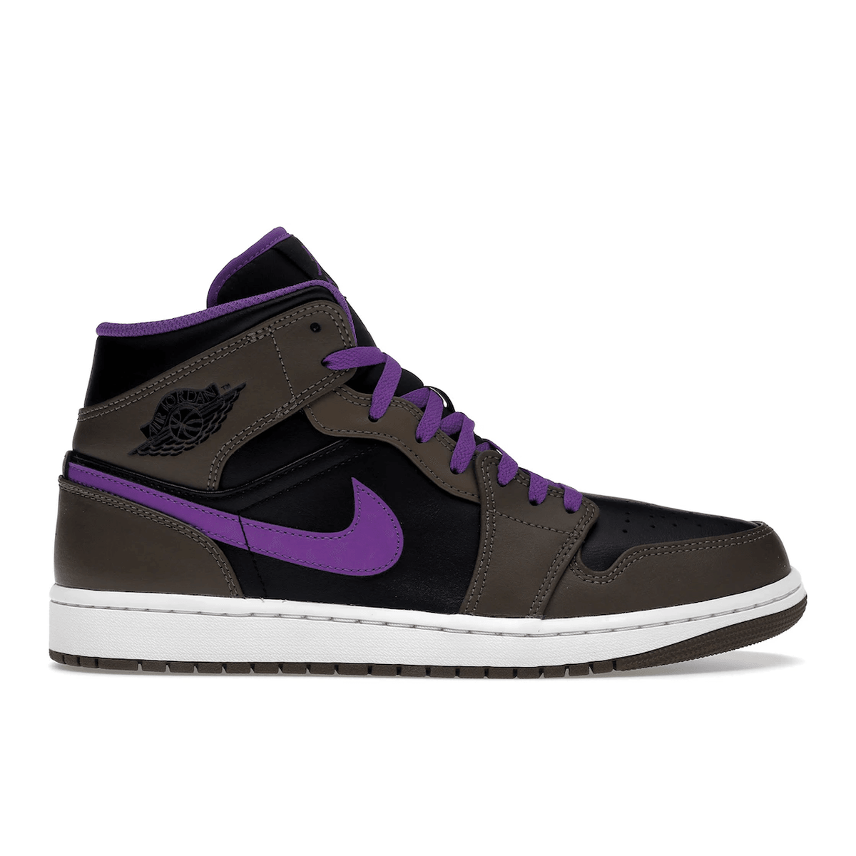 Air Jordan 1 Mid Purple Mocha - Sneakerzone