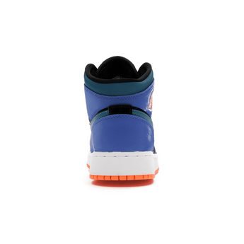 Air Jordan 1 Mid Racer Blue Green Abyss - Sneakerzone