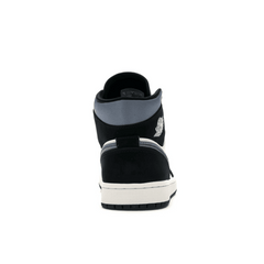 Air Jordan 1 Mid Satin Grey Toe - Sneakerzone