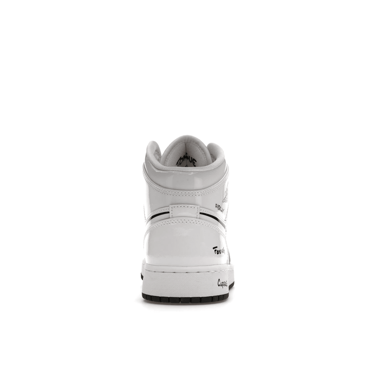 Air Jordan 1 Mid Schematic - Sneakerzone