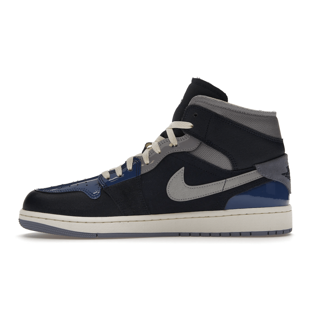 Air Jordan 1 Mid SE Craft Obsidian French Blue Ashen Slate White - Sneakerzone