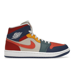 Air Jordan 1 Mid SE Multi Color Red - Sneakerzone
