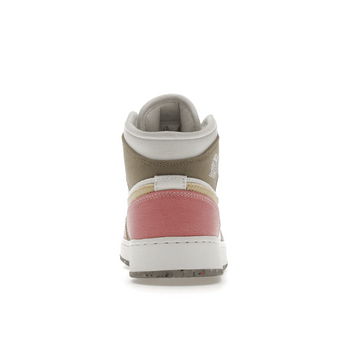 Air Jordan 1 Mid SE Pastel Vivid Green Grind - Sneakerzone