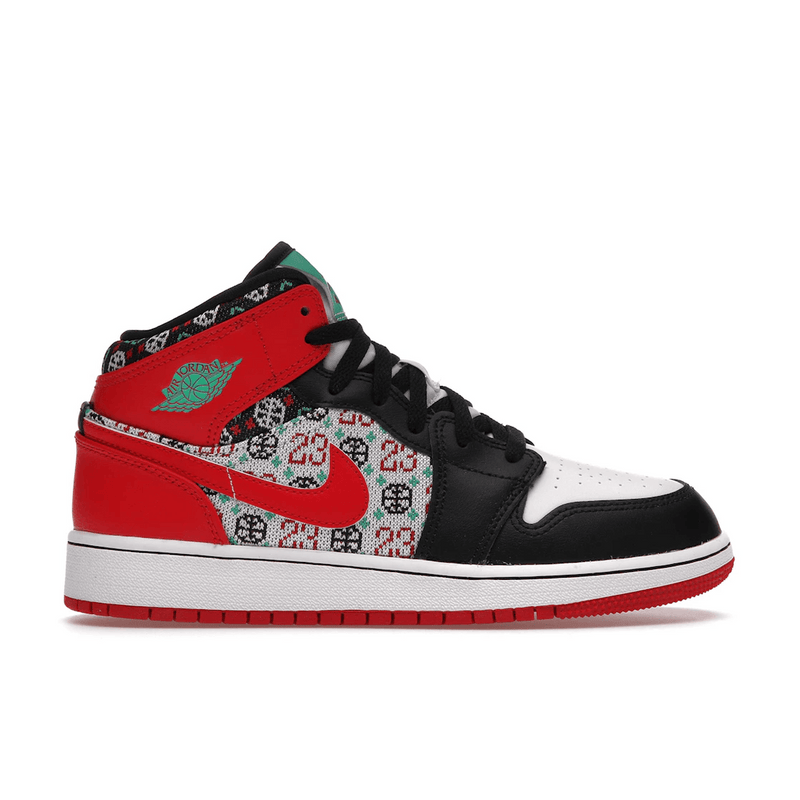 Air Jordan 1 Mid SE Ugly Christmas Sweater product image