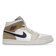 Air Jordan 1 Mid Tan Suede - Sneakerzone