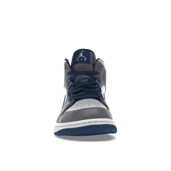 Air Jordan 1 Mid True Blue Cement - Sneakerzone