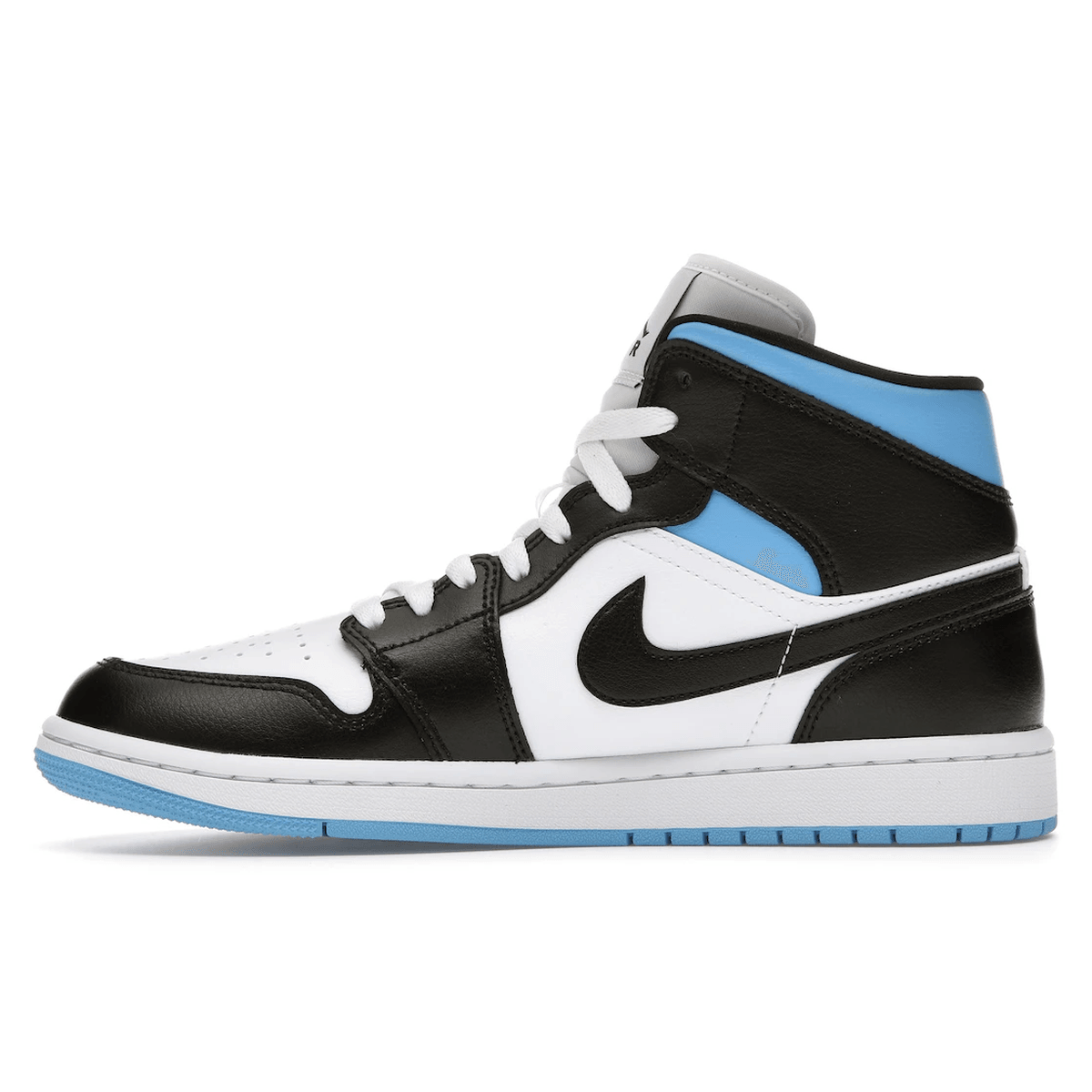 Air Jordan 1 Mid University Black White - Sneakerzone