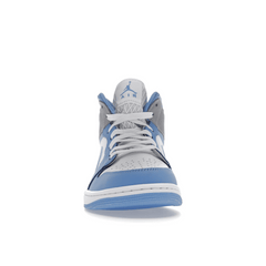Air Jordan 1 Mid University Blue Grey - Sneakerzone