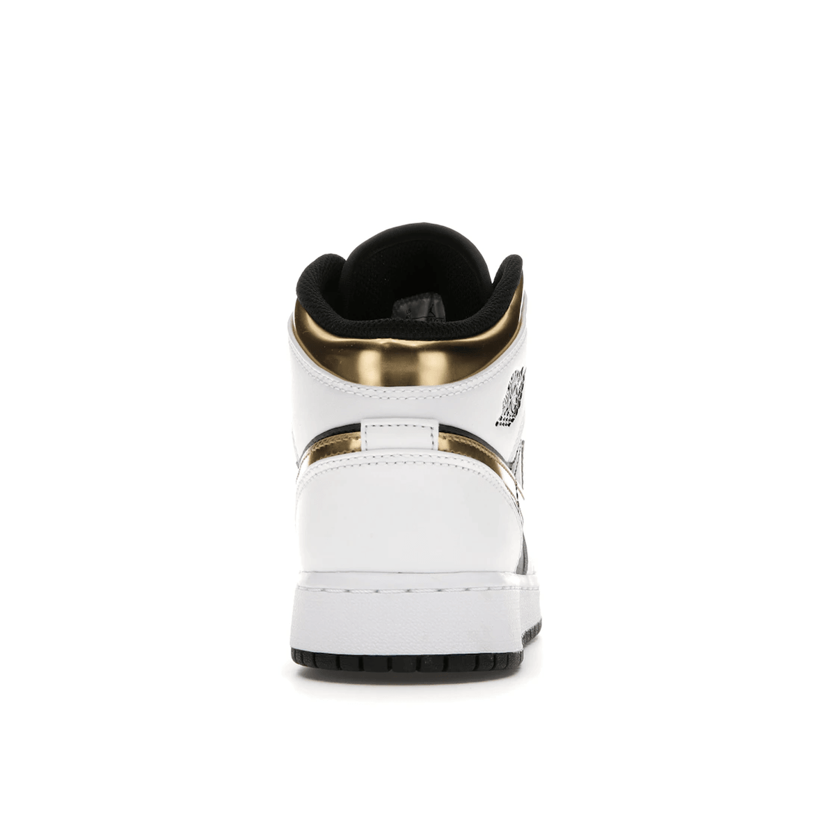 Air Jordan 1 Mid White Gold Black - Sneakerzone