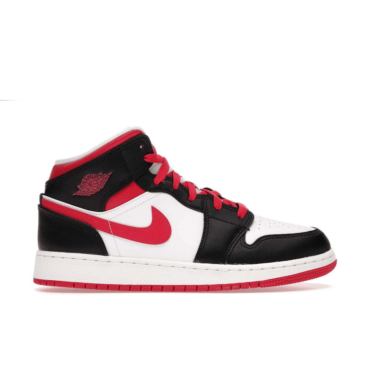 Air Jordan 1 Mid White Very Berry - Sneakerzone