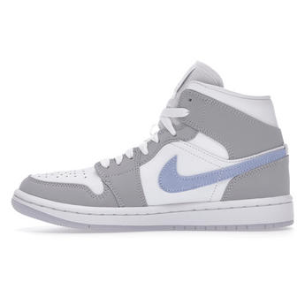 Air Jordan 1 Mid Wolf Grey Aluminum - Sneakerzone