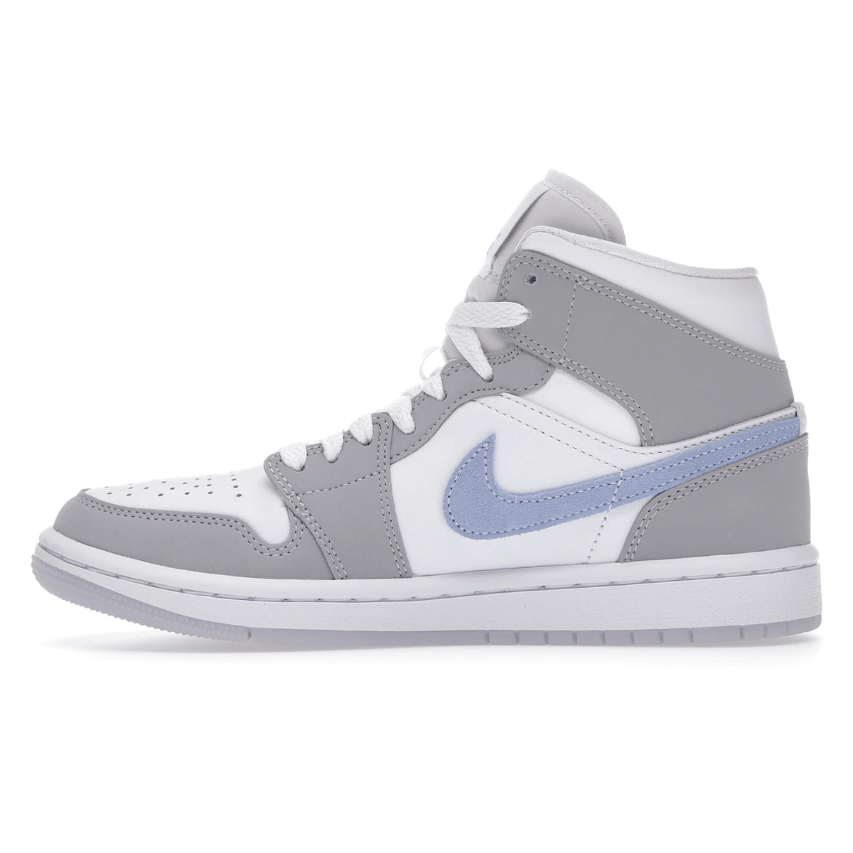 Air Jordan 1 Mid Wolf Grey Aluminum - Sneakerzone