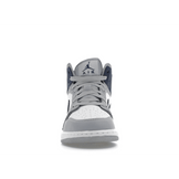 Air Jordan 1 Mid Wolf Grey Midnight Navy - Sneakerzone