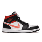 Air Jordan 1 Mid Zig Zag Swoosh Orange - Sneakerzone