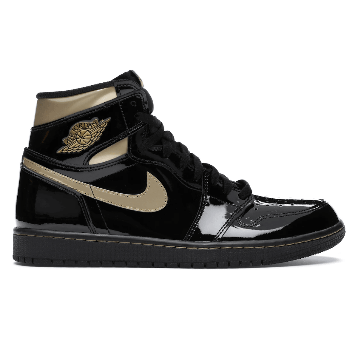 Air Jordan 1 Retro High Black Metallic Gold - Sneakerzone
