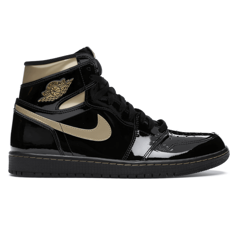 Air Jordan 1 Retro High Black Metallic Gold product image