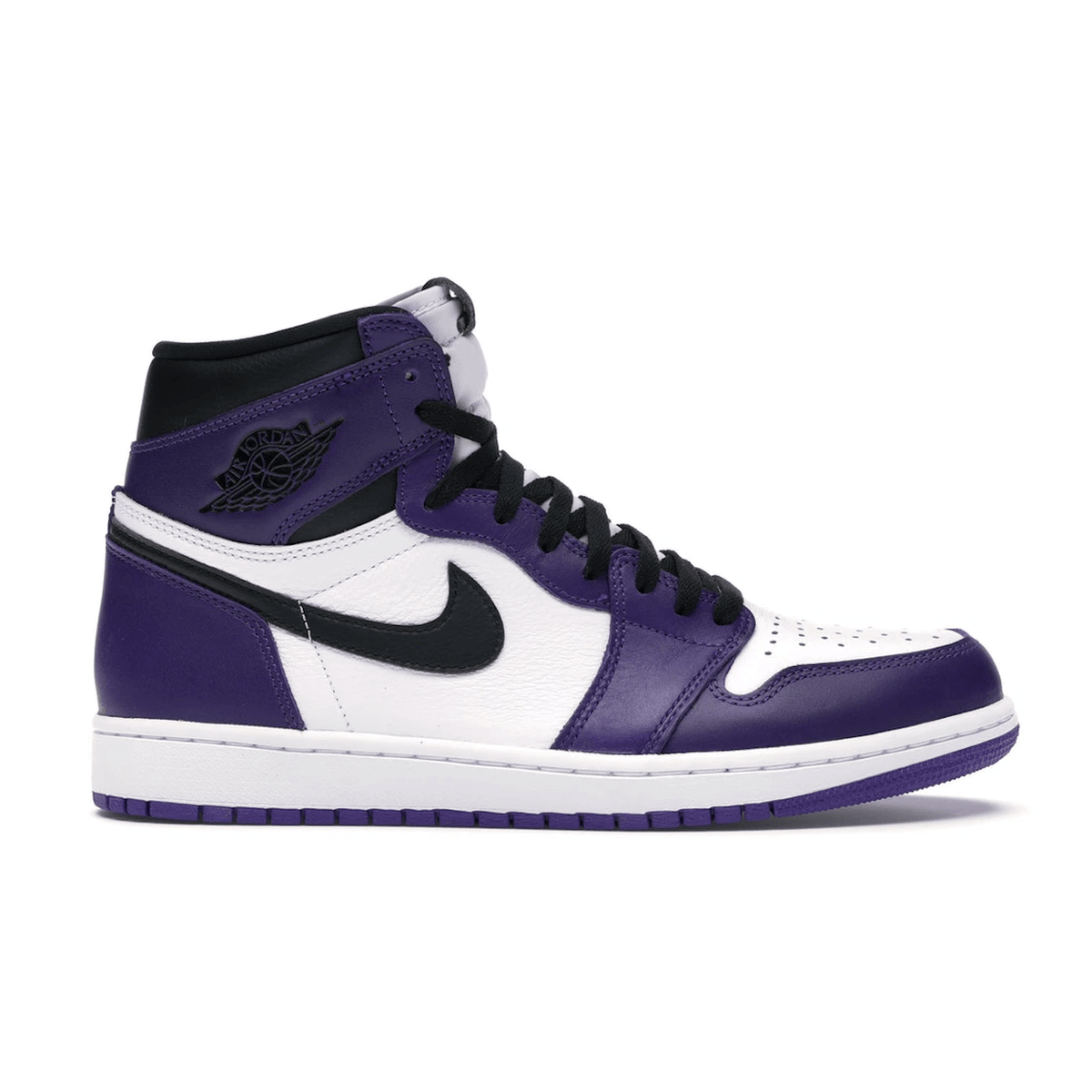 Air Jordan 1 Retro High Court Purple White - Sneakerzone