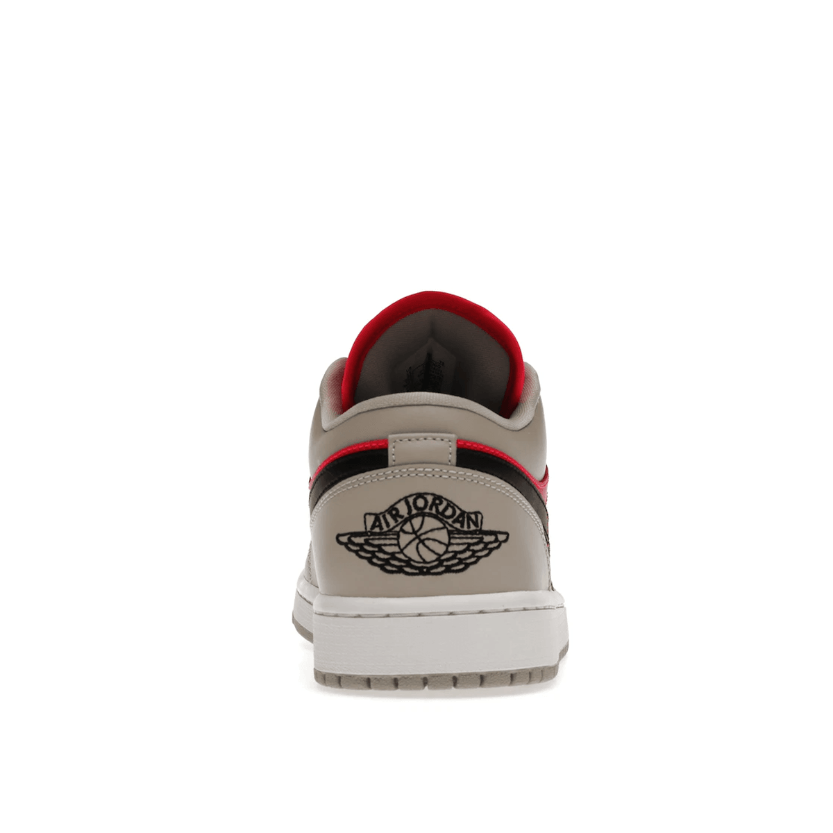 Air Jordan 1 Retro Low Light Iron Ore Siren Red - Sneakerzone