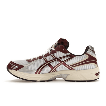 ASICS Gel-1130 White Maroon Banner - Sneakerzone