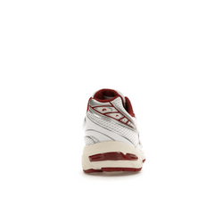 ASICS Gel-1130 White Red Dahlia - Sneakerzone