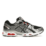 ASICS Gel-Nimbus 9 Graphite Grey Red - Sneakerzone