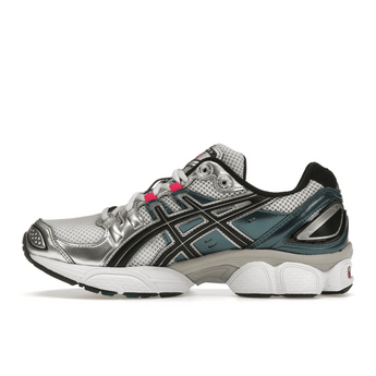 ASICS Gel-Nimbus 9 White Pink Glo Teal - Sneakerzone