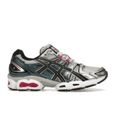 ASICS Gel-Nimbus 9 White Pink Glo Teal - Sneakerzone
