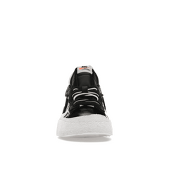 Blazer Low x Sacai Black Patent Leather - Sneakerzone