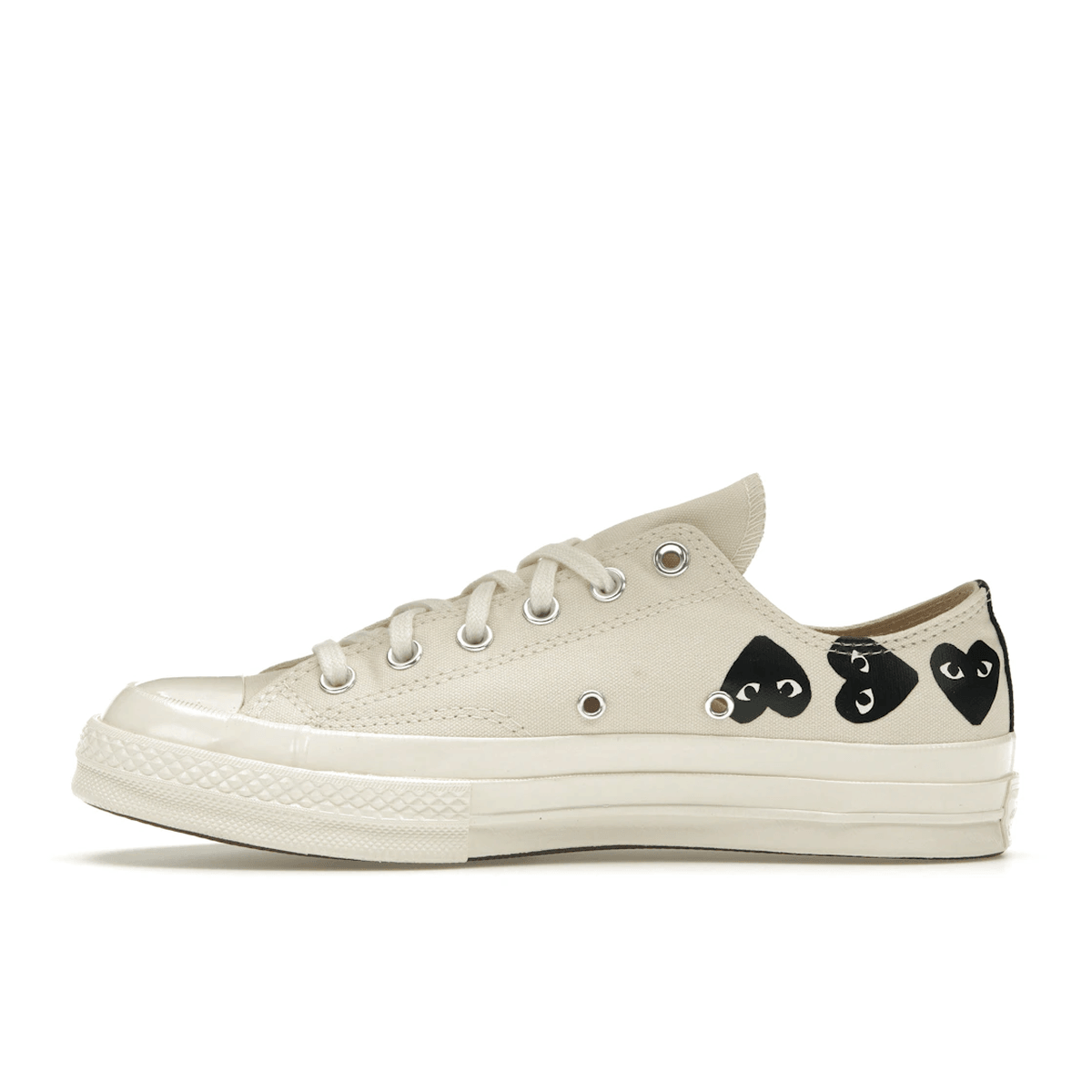 Converse Chuck Taylor All Star 70 Ox Comme des Garcons PLAY Multi-Heart Milk - Sneakerzone