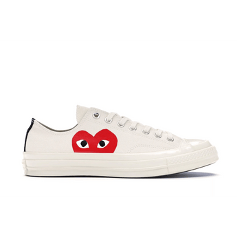 Converse Chuck Taylor All Star 70 Ox Comme des Garcons PLAY White - Sneakerzone