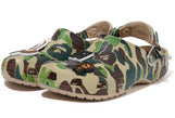 Crocs Classic Clog A Bathing Ape ABC Camo Green - Sneakerzone