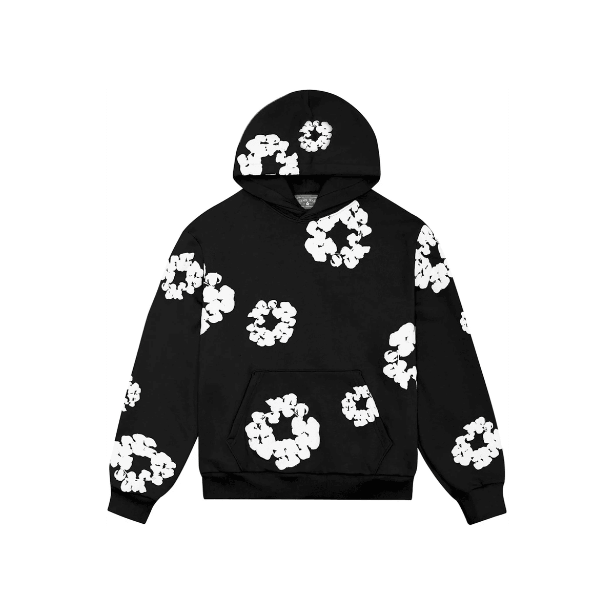 Denim Tears The Cotton Wreath Sweatshirt Black - Sneakerzone