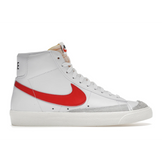 Nike Blazer Mid 77 Vintage Mismatched Swoosh Blå Röd