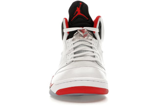 Air Jordan 5 Retro Fire Red Black Tongue