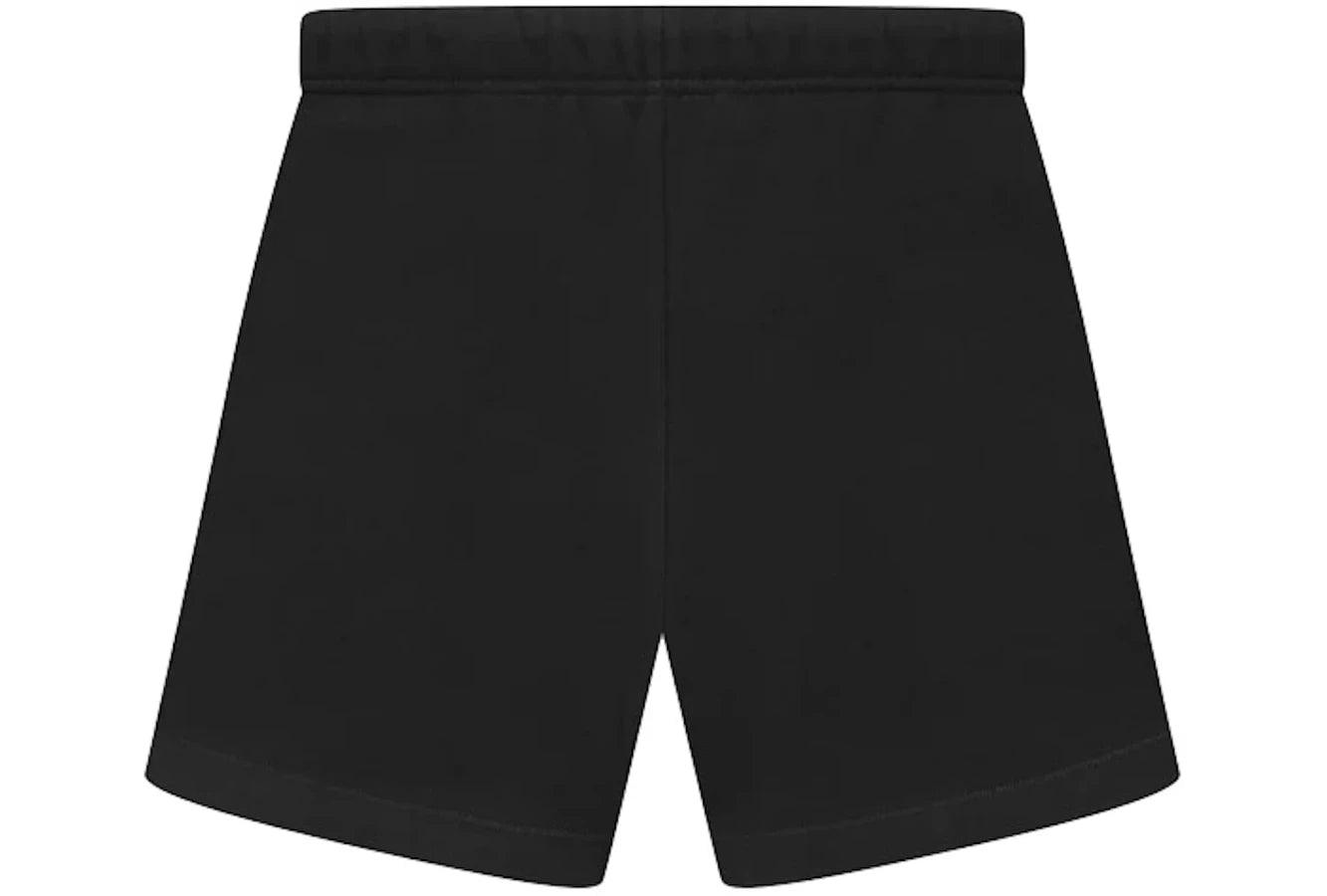 Fear of God Essentials Cream Drawstring Sweatshort Jet Black - Sneakerzone
