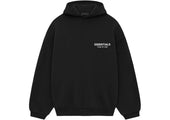 Fear of God Essentials Fleece Hoodie Black - Sneakerzone