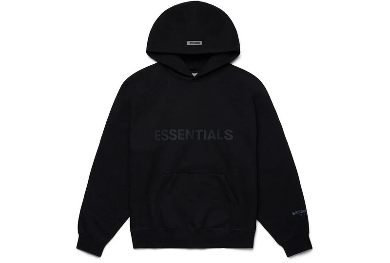 Fear of God Essentials Pullover Hoodie Applique Logo Dark Slate/Stretch Limo/Black product image