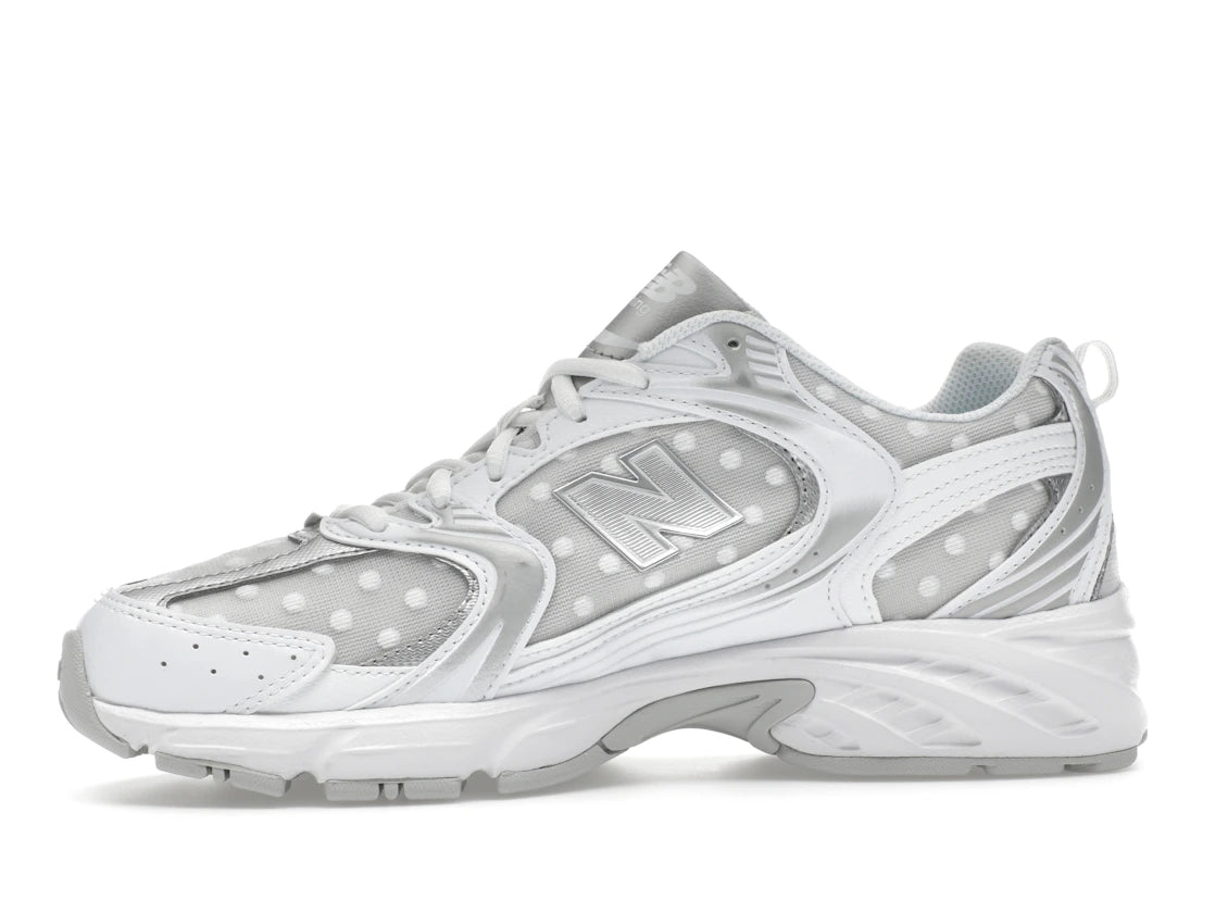 New Balance 530 Silver Metallic Polka Dots