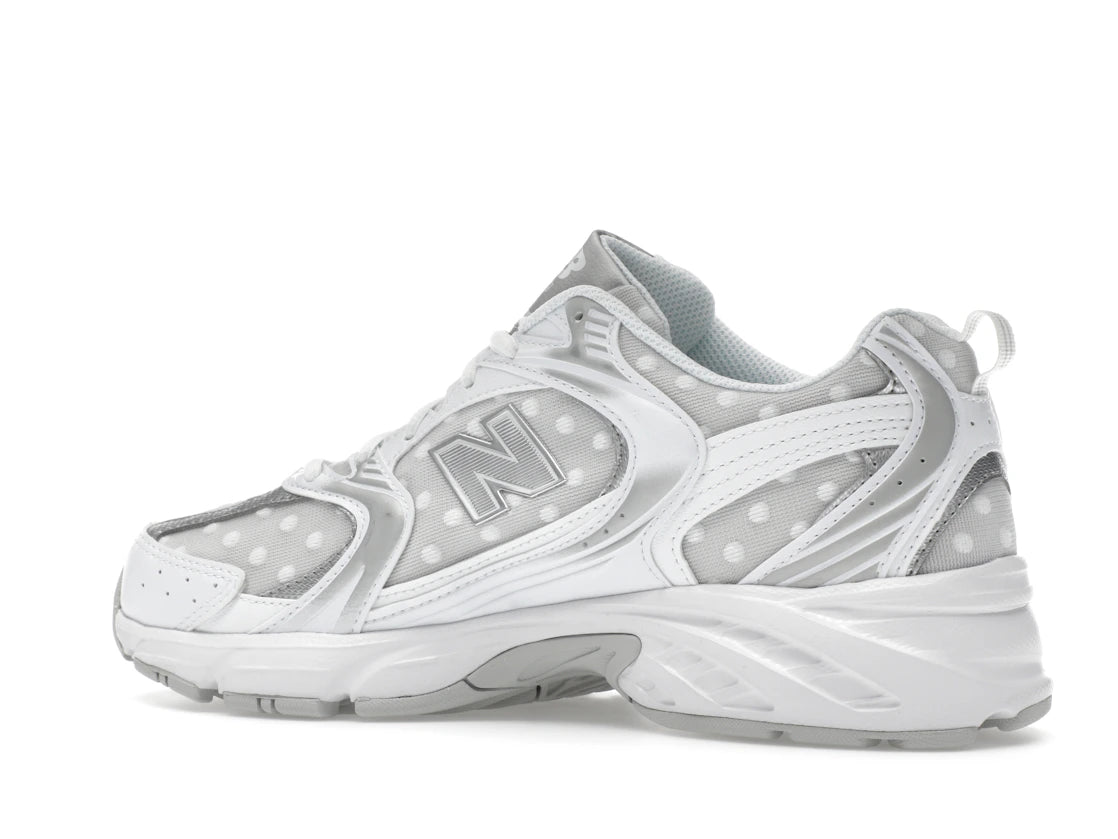 New Balance 530 Silver Metallic Polka Dots