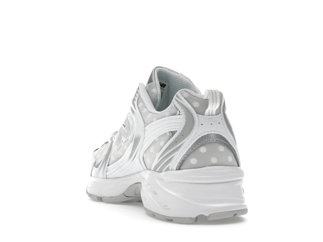 New Balance 530 Silver Metallic Polka Dots
