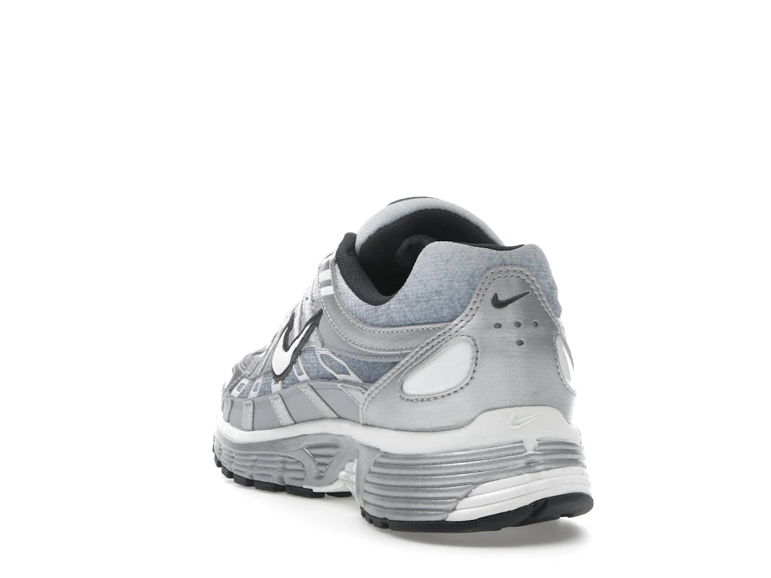 Nike P-6000 Metallic Silver Summit White-Wolf Grey