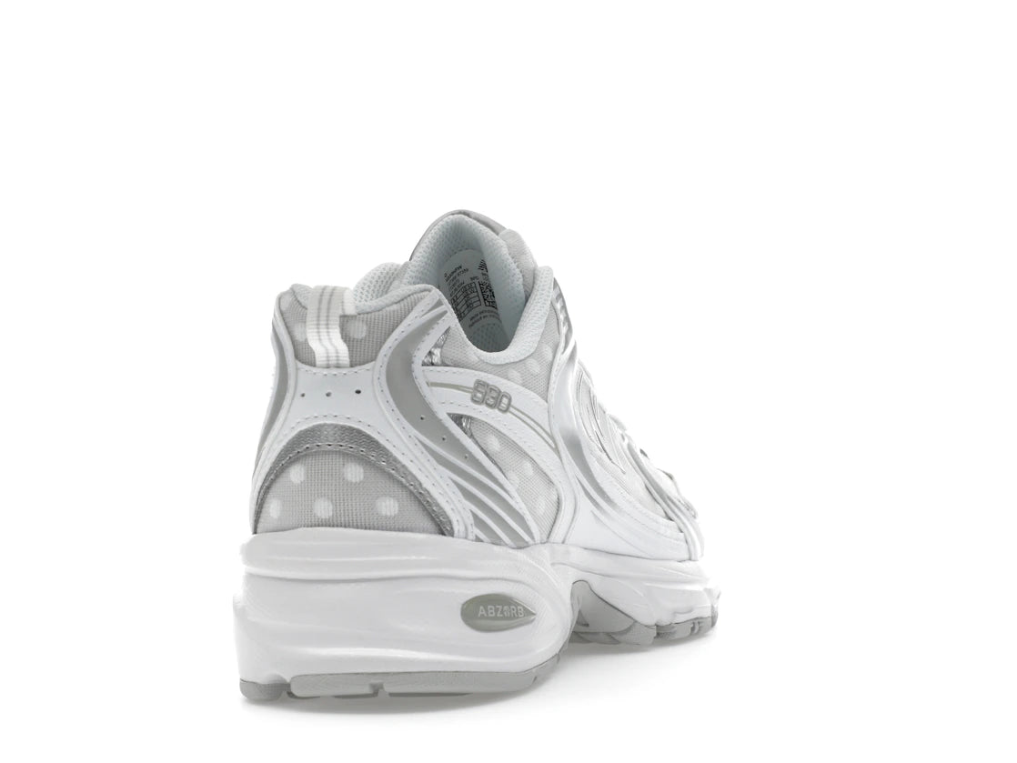 New Balance 530 Silver Metallic Polka Dots