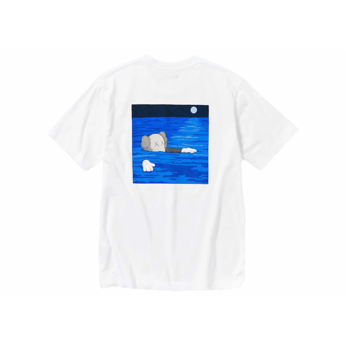 KAWS x Uniqlo UT Short Sleeve Artbook Cover T-shirt White - Sneakerzone