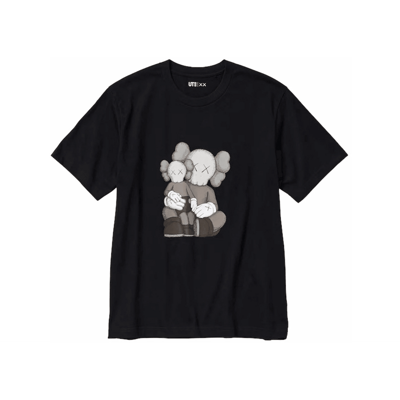 KAWS x Uniqlo UT Short Sleeve Graphic T-shirt Black product image