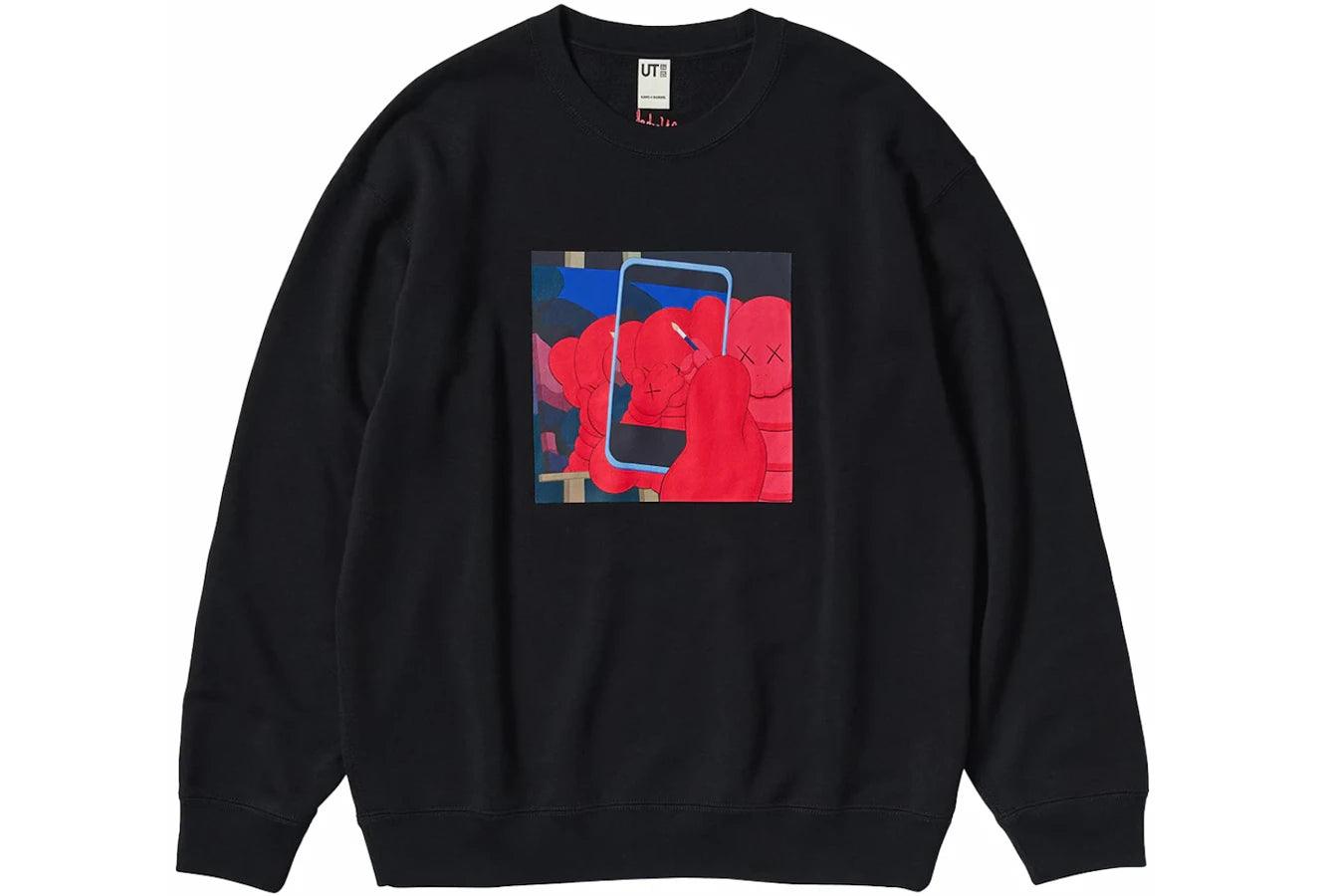 KAWS x Uniqlo Warhol Graphic 476119 Sweatshirt Black - Sneakerzone