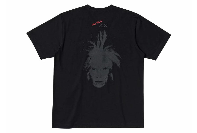 KAWS x Uniqlo Warhol UT Graphic 476352 T-shirt Black product image