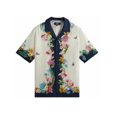 Kith x New York Botanical Garden Pinstripe Floral Thompson Shirt Silk - Sneakerzone