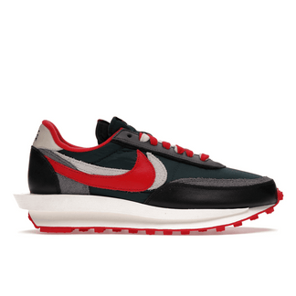 LD Waffle X Sacai X Undercover Midnight Spruce University Red - Sneakerzone