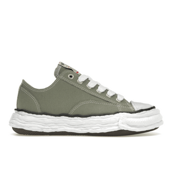 Maison Mihara Yasuhiro Peterson 23 OG Sole Canvas Low Green - Sneakerzone