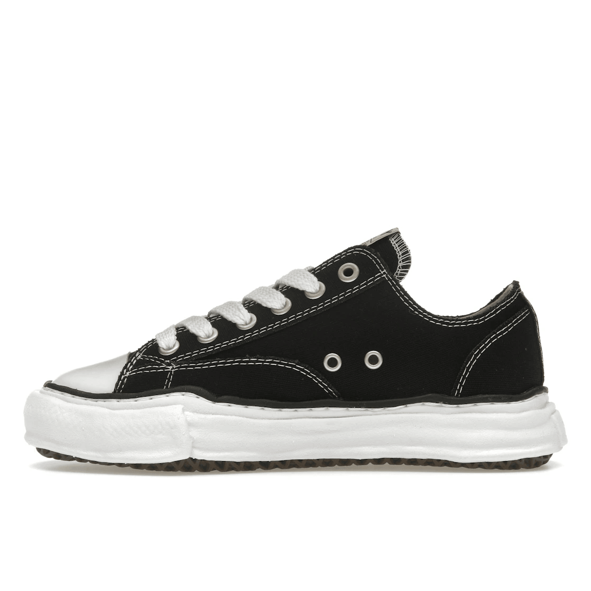 Maison Mihara Yasuhiro Peterson OG Sole Canvas Low Black - Sneakerzone